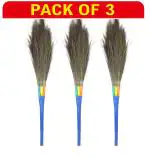 HELPER BROOMS 3 D FLAT PLATINUM - 3 PC PACK