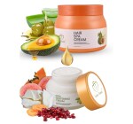 Looks United Hair Spa Cream (500GR) With Skin Whitening Cream (50GR) Pack Of 2