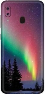 aadia Samsung A20 PRINTED SKIN STICKER DECAL LAMINATION (PERFECT FIT/ONLY BACK/MATTE FINISH)