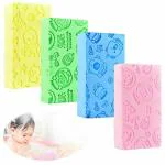 SAVREEN Bath Scrubber Skin Exfoliator,Face Scrubber and Dead Skin Remover for men & women