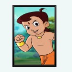 NOKKES Chota Bheem Kaliya Dholu Bholu Chutki Raju Jaggu 5X7 Photo Frame_AQD1_14