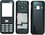 Imbi Samsung C3322 Duos, Samsung Metro Duos Black Replacement Housing Body Full Panel (Set Of 1)