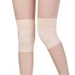 HANNEA Bamboo Fabric Knee Compression Sleeves For Men Women, Cotton Knee Brace Leg Support For Running, Pain Management, Arthritis Pain, Relief Rheumatism