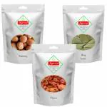 Marwar Combo Pack of Nutmeg Nutmeg Mace and Bayleaf Each 50gm (Pack of 3) Total 150gm | Premium Whole Spices | Natural and Pure Indian Masala Pack |