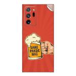 GADGETSWRAP Printed Vinyl Skin Sticker for Samsung Galaxy Note 20 Ultra - sahi-pakde-hai