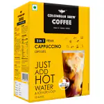 COLOMBIANBREWCOFFEE - 200g x 10 sachets | 3 in 1 Cappuccino Cafe Latte, Instant Coffe Premix