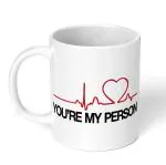 Akipi Grey's Anatomy Tv Show You Are My Person Ceramic Coffee Mug