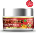 Dravida Organics Anti-Aging Red Wine Face Cream 50 g