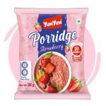 YUM YUM Instant Strawberry Porridge/ rich in fiber/ free from fat/320 (32g*10 sachet)