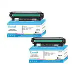 EAIERS 507A Compatible for Hp CE400A Toner Cartridge for HP Laserjet Ent Color 500, M551dn,M551n, M551xh, M551dn, M570, MFP M570dw, M575, MFP M575c, MFP M575dn, M575f (Black Pack of 2)