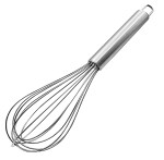 Ojas Stainless Steel Kitchen Egg Whisk Beater Cooking Baking Manual Mixer 10 INCH