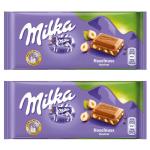 Milka Hazelnut Alpine Milk Chocolate, 100 G (Pack Of 4)