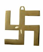 Swastika Brass For Collectible Handicraft Art By BHARATHAAT