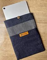 Urbaa Denim Ipad Sleeve Tablet Sleeve/Laptop Sleeve Bag/Case Cover Upto 12 inch for iPad/Samsung Galaxy/Lenovo (Denim Blue)