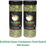Elaisha Green Cardamom Choti Hari Elaichi Price Spice Elaichi, 100 G (Pack Of 2)