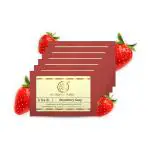 Khadi Natural Strawberry Soap Pack Of 6 Soaps - 750 Gm