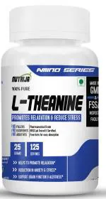 NutriJa L-Theanine - 50grams (USP Grade) 100% Pure Powder (50 Grams) Incomplete