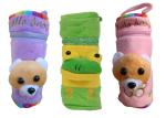 Manan Shopee Kids Multicolor Milk Feeding Bottle Cover (Pack Of 3)