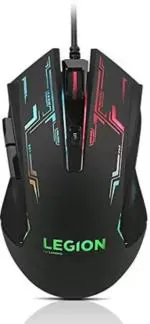 Lenovo Legion M200 RGB Gaming Wired USB Mouse,5-Buttons Wired Hybrid Gaming Mouse 2.4GHz