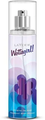LAYERR Wottagirl Mystic Island Deodorant Spray for Women 675 ml (Pack of 5)
