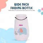 Adore Skoot Wide neck Feeding Bottle With First ever Dual Anti-colic System - 250ml Blue
