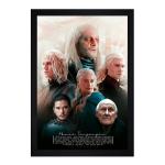 INTEXTURE GALLERY 99 House Targaryen  Texture Paper Framed Art Print 19.25 Inches X 13.25 Inches,Perfect for Home Decor, For Living Room, Bed room, Office, Hotel,wall decoration