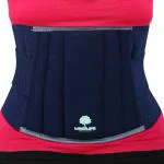 Longlife Lumbar Support Belt For Back Pain Relief, Blue (Medium, 30- 34-Inch)