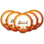 Festiko 42 Pcs Happy Diwali Cards, Happy Diwali Message Cards