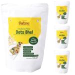 Oatizens India's First Oats Bhel | Low Cholesterol |Protein And Fiber Rich |Zero Trans Fats 760 Gm (pack Of 4)