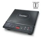 Prestige Rio ICT 1200W Induction Cooktop with Indian Menu Options (Black)