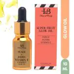 House of Beauty Super Fruit Glow Oil w/t Peach+Jojoba-all skin type for massage & primer(10ml)