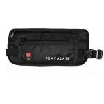 TRAVALATE Black Polyester Waist Bag