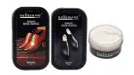 Shoeshine shoe shiner and shoe polish cream combo (2 Shoe Shiner + 1 Neutral Shoe Cream)