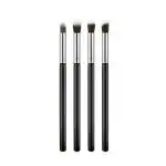 Mapperz Set of 4 Pcs. Medium Pencil Eyeshadow Brush For Beautiful Eye Look - Black