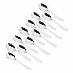 Stainless Steel Spoon Set of 12, Dinner Spoon/Table Spoon /Tea Spoon Set