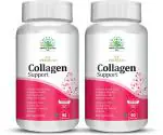 Healthy Nutrition -Just for the Health of it Collagen with Vitamin C for Healthy Skin, Hair and Nails - 90 Capsules (pack of 2)