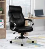 Vergo Stellar Ergonomic High Back Leatherette Office Chair (Black)