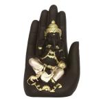 36 Gun Serve Sampaan - Blessing Palm Ganesha Decorative Showpiece(6.5 * 5 * 3 Inches)