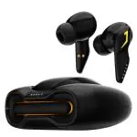 Boult Astra with Quad Mic ENC, 48Hrs Battery, Low Latency Gaming, Made in India, 5.3v Bluetooth Headset (Black Gloss, True Wireless)