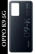PURPLESAVVY Black Fiber Back Panel For Oppo K9 5G