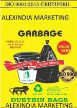 ALXIND 19 * 21 inch Size Medium 15 L Garbage Bag (300Bag ) Medium 15 L Garbage Bag (300Bag )