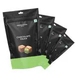Mazaana Chocolate Paan 80g | Real Paan | Mouth Freshner | Pure Chocolate, No Compound | Enrobed in Fine Dark Chocolate | Pack of 4
