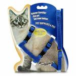 THE DDS STORE Cat Harness Collar with Leash 11.7 x 9.36 x 5 cm Blue