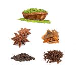 LJL Traders Clove, Cardamom, Black Pepper, Star Anise, Cinnamon Whole Spice No Preservative 50 g