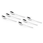 Mosaic Stainless Steel Dinner Fork Set for Noodles, Maggie, Fruits, Chaumin, Small Fork Set (Length 19cm, 1.5mm, Set of 6)