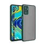 TRIFTY Green Polycarbonate Back Cover for Redmi Note 10 Pro Max|MOBILE COVER|COVER|BACK COVER|MOBILE CASE|FLIP COVER