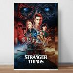 RAINFIRE CREATION Stranger Things Poster for Home Office and Student Room Wall Decor | 12x18 Multcolor RFCP-113 Paper Print (18 inch X 12 inch)
