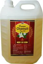 WQT Premium Chameli Pooja Oil (5 Ltr) For Diya, Religious Ceremonies, akhand jyot