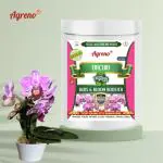 Agreno Orchid Buds and Bloom Booster, Essential Organic Powerful Fertilizer Granule for Overall Fast Growth and Heavy Flowering of Orchid Plants. (450 gm)