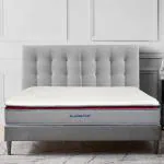 Roma Puf Levata Pillowtop White Memory Foam Luxury Super Soft Single Bed Mattress, 75X36X8